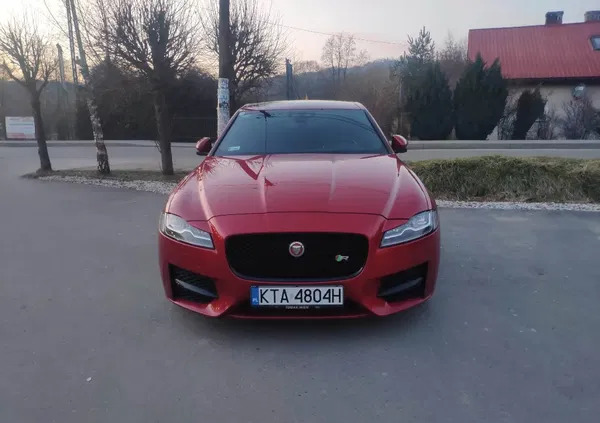 tuchów Jaguar XF cena 73900 przebieg: 131000, rok produkcji 2015 z Tuchów